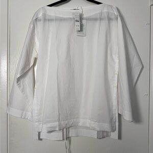 J. crew: White Women’s Relaxed Shirt